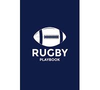 Rugby Playbook: Blank field diagrams for drawing plays creating drills Scouting lover coach writing notes Playbook Notebook Field Diagrams