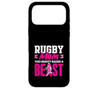 Rugby Player Mom This Beauty Raised A Beast Case for iPhone 17 Pro Max