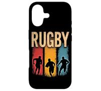 Rugby Player Silhouette Case for iPhone 17