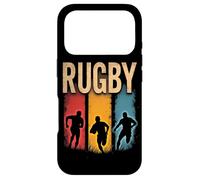 Rugby Player Silhouette Case for iPhone 17 Pro