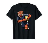 Rugby Player Tiger - League Union Rugby Fan T-Shirt