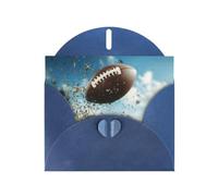 Rugby Print Greeting Cards Blank Cards | Greeting Card With Envelopes For Birthday,Congratulations,Wedding,Christmas