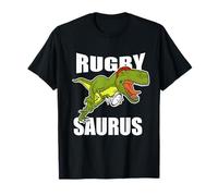 Rugby Saurus T-Rex Rugby Player Dinosaur Fan Jersey T-Shirt