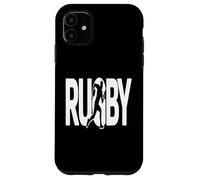 Rugby Silhouette Case for iPhone 11