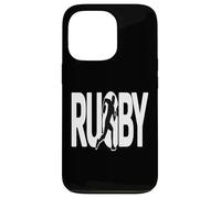 Rugby Silhouette Case for iPhone 13 Pro
