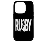 Rugby Silhouette Case for iPhone 14 Pro
