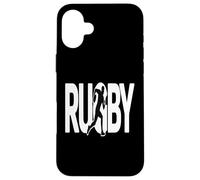 Rugby Silhouette Case for iPhone 16 Plus