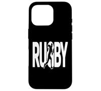 Rugby Silhouette Case for iPhone 16 Pro