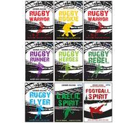 Rugby Spirit Series Collection 9 Books Set By Gerard Siggins (Rugby Rookie, Football Spirit, Gaelic Spirit, Rugby Heroes, Rugby Runner, Rugby Flyer, Rugby Rebel, Rugby Warrior, Rugby Spirit)