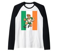Rugby Thumbs-Up MId-Leap Charge Raglan Baseball Tee