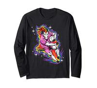 Rugby Unicorn - Rainbow Player - Rugby Team Long Sleeve T-Shirt