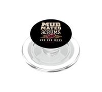 Rugby Weekend Rugby Match Day Social Club Gift PopSockets PopGrip for MagSafe