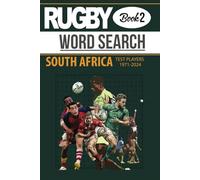 Rugby Word Search Book: 495 South Africa International Players 1976-2024 Name Find in this Puzzle for Adults, Seniors and Teens