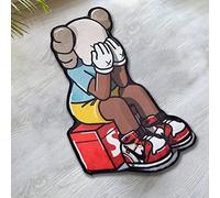 Rugendary Hypebeast Rug Decorative Non Slip Shaped Carpet Mat for Home Decor (Ultra Soft Quality, 1.6x3 ft)