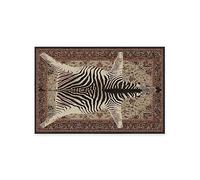 RUGGABLE x Iris Apfel Machine Washable Modern Area Rug - Safari Hazel 2x3, Stain-Resistant, Non-Slip with Standard Pad - Small Rugs for Living Room, Bedroom, Hallway, Entryway & Bathroom