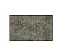 RUGGABLE x Morris & Co Washable Rug - Perfect Bohemian Area Rug for Living Room Bedroom Kitchen - Non-Slip, Stain Resistant - Blackthorn Forest Green 90cm x 150cm (Standard Pad)
