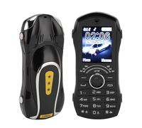 Rugged Basic Cell Phone, 1.8'' HD Display Large Buttons Cell Phones for Seniors, Car Shape Dual SIM Easy to Use Mobile Phone Supports Bluetooth/Music/Camera, 2400mAh Battery