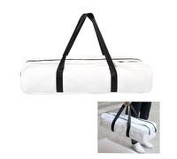 Rugged Canvas Storage Bag for Folding Camping Wood Roll Up Table, Prevents Stains and Dirt, Portable Design Beige (L)