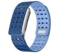 Rugged Comfort Silicone Wristband Compatible with WHOOP 5 | Whoop MG Band, Durable Soft Silicone Sports Loop Replacement Bands for Men Women with Metal Frame Connector (Blue1, WHOOP 5 MG)