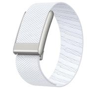 Rugged Comfort Silicone Wristband Compatible with WHOOP 5 | Whoop MG Band, Durable Soft Silicone Sports Loop Replacement Bands for Men Women with Metal Frame Connector (White1, WHOOP 5.0)