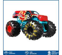 Rugged Die-Cast Oversized Monster Truck Toy With Giant Wheels 1:24 Scale
