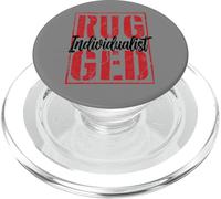 Rugged Individualist USA Capitalism American Individualism PopSockets PopGrip for MagSafe