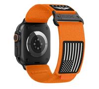 Rugged Nylon Straps for Apple Watch Ultra/2 Strap 49mm 46mm 45mm 44mm 42mm iWatch Straps Men Women,Tactical Horse Fabric Sport Strap 30MM Wide Fabric Band for Apple Watch Series 10 9 8 7 6 5 4 3 SE