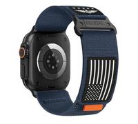 Rugged Nylon Straps for Apple Watch Ultra/2 Strap 49mm 46mm 45mm 44mm 42mm iWatch Straps Men Women,Tactical Horse Fabric Sport Strap 30MM Wide Fabric Band for Apple Watch Series 10 9 8 7 6 5 4 3 SE