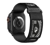 Rugged Nylon Straps for Apple Watch Ultra/3/2 Strap 49mm 46mm 45mm 44mm 42mm iWatch Straps Men Women,Tactical Horse Fabric Sport 30MM Wide Fabric Band for Apple Watch Series 11 10 9 8 7 6 5 4 SE 3/2nd