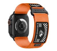 Rugged Nylon Straps for Apple Watch Ultra/4/3/2 Strap 49mm 46mm 45mm 44mm 42mm iWatch Straps Men Women,Tactical Horse Fabric Sport 30MM Wide Fabric Band for Apple Watch Series 12 11 10 9 8 7 6 5 4 SE