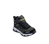 Skechers Boys Rugged Ranger Hydro-Scout Ankle Boot, Black Green, 4 UK Child