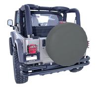 Rugged Ridge 12801.35 Spare Tire Cover, 27-29 Inch, Black Diamond