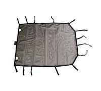 Rugged Ridge 13579.71 Eclipse Sun Shade, Black, Full; 18-Current Wrangler Unlimited JLU, 4 Door