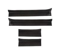Rugged Ridge All-Terrain Entry Guards for Jeep Wrangler/Gladiator | 4-Piece Set, No Drill | Black Thermoplastic | 11216.32 | Fits 2018-2024 Jeep Wrangler JLU and Gladiator JT 4-Door