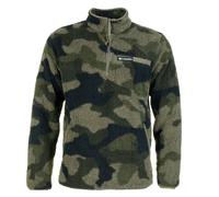 Rugged Ridge High Pile Half Snap Fleece Stone Green Mod Camo, XXL