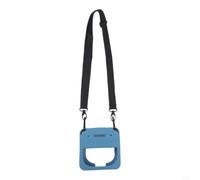 Rugged Silicone Case for Bose for soundlink 2 Speaker - Drop Proof Bumper Sleeve with Carry Strap - Hard Shell Protection for Beach Camping - Fits 10.5x10.5x4cm Device(Blue)
