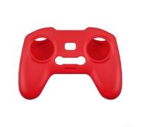 Rugged Silicone Cover for DJI FPV and Avata Remote Control, Ensures Protection During Travel (Red)