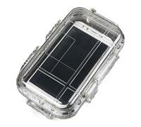 Rugged Storage Box for Outdoor Tools and Electronics, Waterproof Sealed with for Impact-Resistant ABS, Adjustable Cushioning for Shock-Proof Protection Transparent