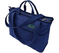 Rugged Travel Tote Unisex - 29L Large-Capacity Weekender with Multi Pockets, Cabin-Approved Carry-On - Perfect for Medical Staff, Athletes, Craftsmen, Photographers & More (Navy Blue)