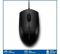 Rugged Waterproof Washable Optical Mouse Wired USB Connection Black 1 Pack