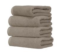 Ruggeri 4 Piece Guest Towel Set, 40x50 cm, Cotton, Dove Grey