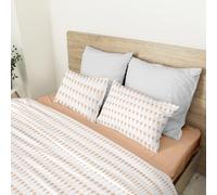 Ruggeri - Bedding Set - 100% Cotton - Candy Dreams Collection (Lollipop Orange, Double)