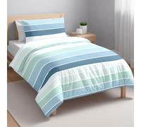 Ruggeri - Duvet Cover Set - Single - Made in Italy - 100% Pure Cotton (Stripes)