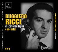 Ruggiero Ricci : Ruggiero Ricci: Discovered Tapes - Concertos CD Box Set 6
