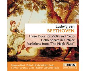 Ruggiero Ricci, Mihaly Virizlay & Bonnie Hampton - Beethoven: Three Duos For Violin And Cello, Cello Sonata