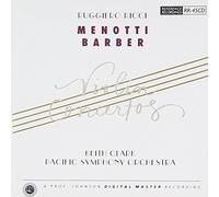 Ruggiero Ricci:Pacific Symphon - MENOTTI, BARBER:VIOLIN CONCERTI