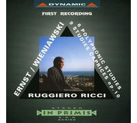 Ruggiero Ricci – Ernst: Studies for Solo Violin – CD – Dynamic