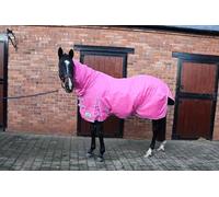 Ruggles 100g Lightweight Combo Stable Rug for Horse/Pony - Ideal for layering or stand alone (5' - 7') (Pink, 6')