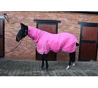 Ruggles 100g Lightweight Combo Stable Rug for Horse/Pony - Ideal for layering or stand alone (5' - 7') (Pink, 5' 9")