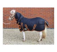 Ruggles 200g Middleweight Combo Stable Rug for Shetlands, Donkeys and Miniature Horses 3' 3" Jet Black